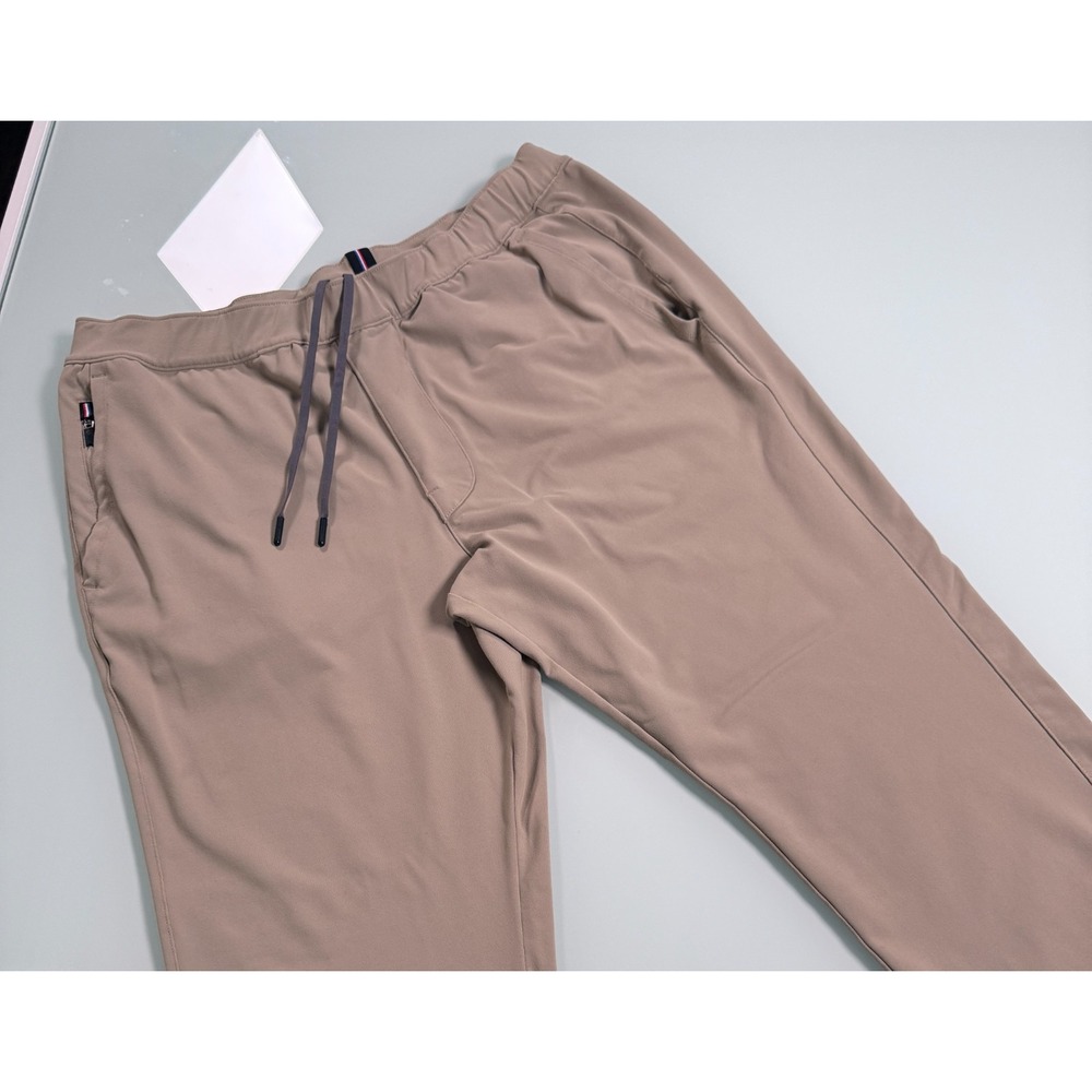 FourLaps Equip Pants Twig Tan/Beige Mens Jogger Performance  - Large / Short